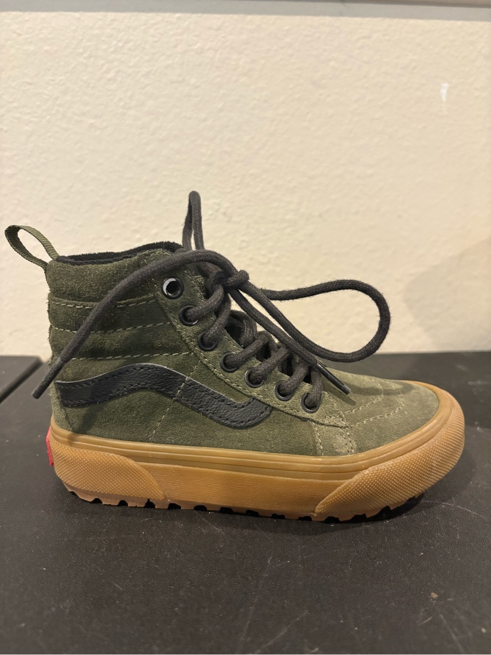 Vans MTE SK8‑Hi Water Resistant Little Kids High‑Top Shoe Green Sz 11.5 - Picture 2 of 9